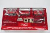 The Coca-Cola Santa Steam Train Set with Infra-Red Remote Controlled Steam