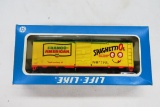 Life-Like Brand HO Scale Franco-American Spaghettio's 40' S/D Box Car, Item