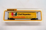 Bachman Brand HO Scale Chef Boyardee 51' Steel Box Car, Item #1081 in Origi