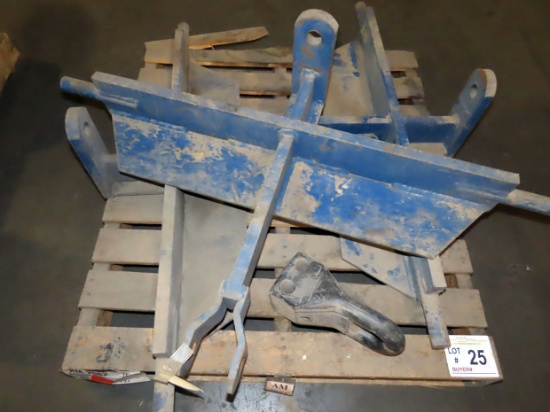 Pallet of (3) Blue Jet Hitches.