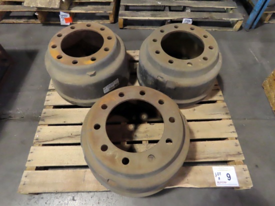 (3) Wheel Hubs for Trailers.