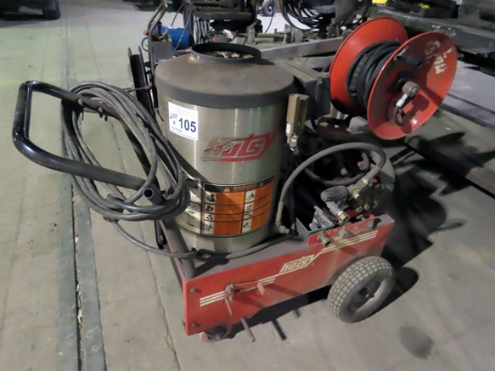 Hotsy Model 795SS Portable Pressure Steamer/Washer on Cart, SN #11090390-16