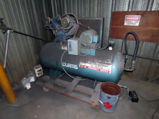 Curtis Industrial Horizontal Air Compressor