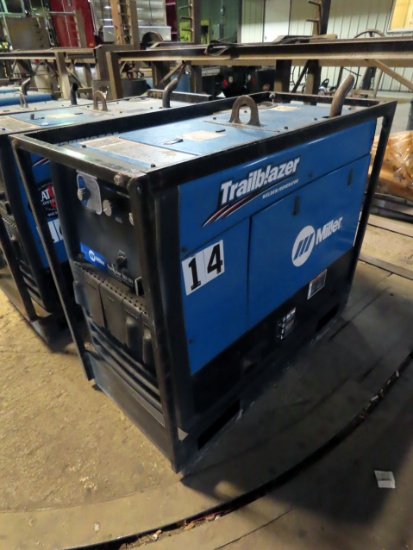 Miller Trailblazer 325 EFI Portable Welder/Generator, SN#MF260260R, Kohler