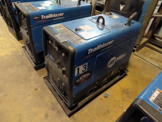 Miller Trailblazer 325 EFI Portable Welder/Generator, SN#MF260261R, Kohler