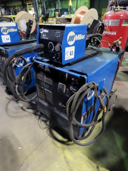 Miller Model CP-302 Portable Welding Source on Cart, SN#MF192004V, Electric