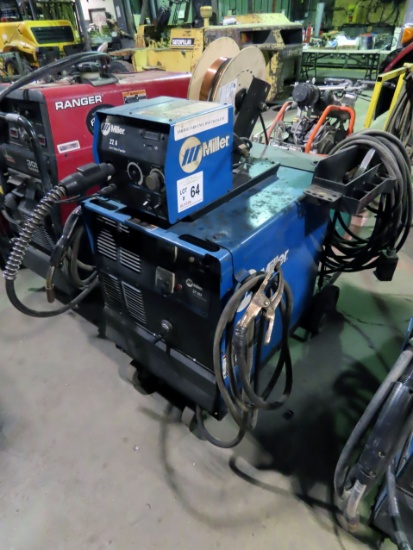 Miller Model CP-302 Electric Welding Power Source on Cart, SN# ME402104V, M