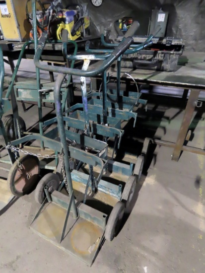 (4) Harper Acetylene Torch Carts (Carts ONLY)- All 1 $.