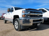 2015 Chevrolet Model K-3500 Heavy Duty Silverado Crew Cab Diesel 4×4 Pickup