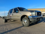 2002 Ford Model F-350 Super Duty Dually Crew Cab Diesel 4x4 Pickup