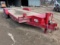 2017 Trailerman 20? Tandem Axle Flatbed Tag Trailer, VIN# 5L3CX2024JL000053, 14,000lb. GVW, 18? Wood