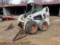 Ingersoll-Rand Bobcat Model S-185 Turbo Skidloader, SN# 525014057, Kubota Turbo Diesel Engine, EROPS