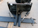 New/Unused Tree Puller Attachment for Skidloaders.