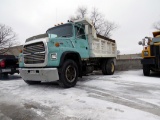 1984 Ford F-8000 Single Axle Dump Truck, VIN 1FTXR82A77PVA04133, 7.8 Liter Diesel Engine, 10-Speed