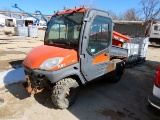 Kubota Model RTV1100 Diesel 4x4 UTV, VIN# A5KCHDALBG032133, Kubota Diesel Engine with Electric