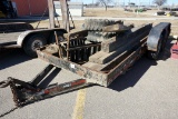 2004 Felling 16' Tandem Axle Flatbed Equipment Tag Trailer