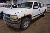 2000 Chevrolet 1500LS Extended Cab Pickup, VIN# 1GCEK19T6YZ293848, V-8 Gas Engine, Automatic