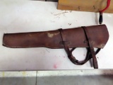 Leather Rifle Scabbard for Horse Saddles