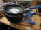 (9) Winco Small Commercial Frying Pans (9X$).