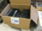 (2) Boxes of Black Plastic Menu Special Holders.