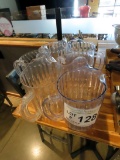 (6) Plastic Water Pitchers.