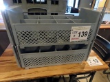 (2) Cambro HD Plastic Silverware Holders for Dishwasher.