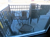 (10) Outdoor Patio Chairs -(2) Damaged.