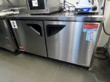 Turbo Air Model TWR-60SD Commercial Stainless Steel 2-Door Refrigerated Pre