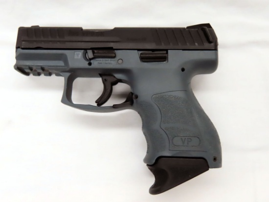 HK Model VP9SK Semi-Auto Pistol, SN# 232-038304, 9mm, 10-Round Clip, High Visibility Front & Rear Si