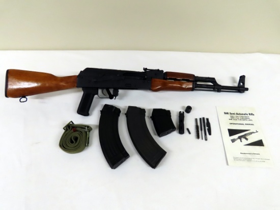 Romanian Model SAR-1 AK-47 Semi-Auto Rifle, SN# S1-52058-2001, 15 1/2" Barrel, 7.62x39mm Caliber, Re