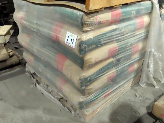 (1) Pallet of (42) Bags of Portland Cement (92.6lb Bags).