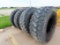 (4) 20.5R25 Radial Tires for Wheel loaders.