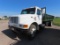 2000 International Model 4900 Single Axle Dually Flatbed Landscape Trucks, VIN# 1HTSDAAN7YH215940, D