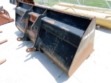 ATI Major Heavy Duty Bucket Attachment for Wheel Loaders, 1.75 Yard.