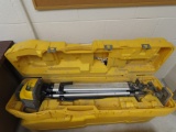 Spectra Precision Model LL300N Precision Laser with Hard Sided Case, Tripods & Measuring Rod.