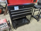 4-Drawer Rolling Tool Chest with Work Top & Lower Drawers.