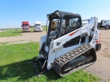 2019 Bobcat Model T-595 Track-Type Skid Loader, SN# B3NK32789, Bobcat 4-Cylinder Diesel Engine, OROP