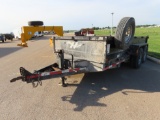 2011 Hillsboro 14' Tandem Axle Dump Trailer, VIN# 1TH32B1025853USFMVSS, 14,500lb. GVW, Wire Remote,