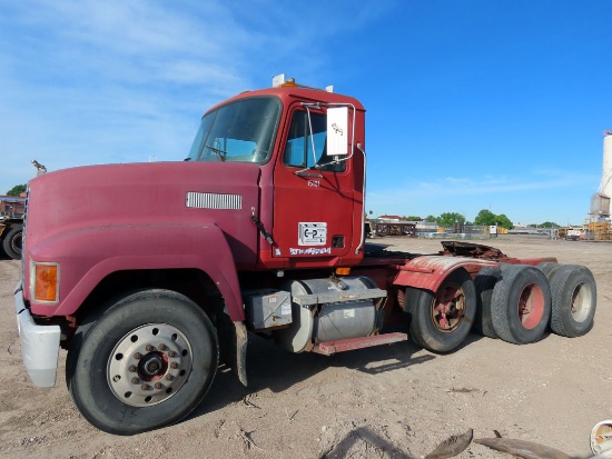 1999 Mack Model CH613 Triple Axle Conventional Day Cab Truck Tractor, VIN #1M2AA13Y8XW115537, Mack E