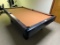 Brunswick Bristol 8' Slate Top Pool Table with Pool Cue Rack with Belgium Pool Balls.