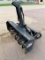 Bobcat Model SB200X60 Hydraulic Drive Snowblower Attachment, SN# 712700596.