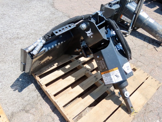 2019 Bobcat Model 15C Hydraulic Drive Auger Unit - No Bits, New In Crate, SN# 944263846.
