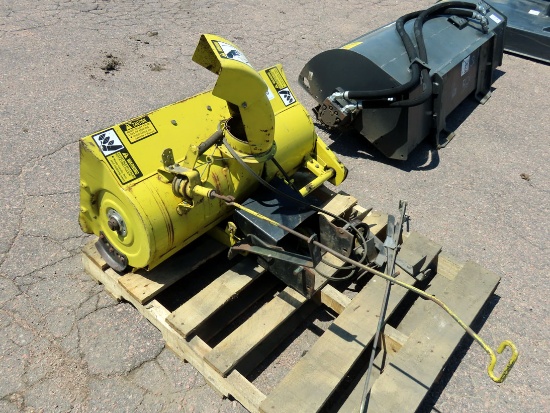 John Deere Snowblower Attachment for 200 Series Belt Drives.