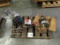 Small Pallet of Hydraulic Lever Control, Hitch Pins, Misc.