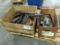 Pallet of Baldor Electric Motor, (3) Challenger Brass Torch Heads with Hoses.
