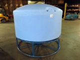 Snyder 1,100 Gallon Poly Tank with Cone Bottom & Heavy Duty Steel Base.