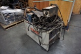 Hobart Excel-Arc 8065 CV 650 Amp Arc Welding Power Source with Miller Millermatic 10E Wire Feed Atta