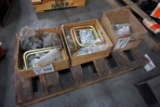 Pallet of Frame Bolts, Nuts, Bearings, Pins.