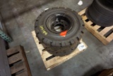 (2) Magnum Solid Forklift Tires, 21x8-9.