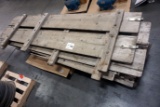 Pallet of Wood Sides for Truck.